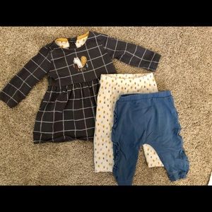 Mac & Moon Dress + Leggings